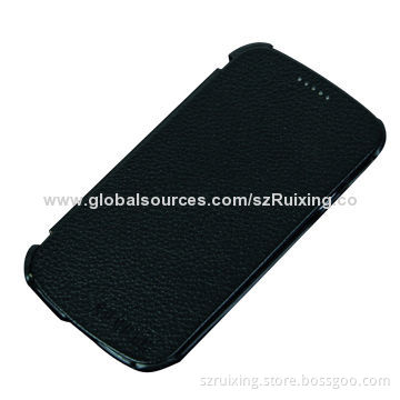 Luxury genuine leather case for Samsung galaxy S3/I9300/I9308